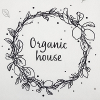 Фартук "Этель" Organic house 60х70 см, 100% хлопок, саржа 190 г/м2