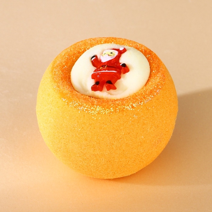 Новый Год. Бомбочка для ванны с игрушкой, 140 г, микс Новый Год. Бомбочка для ванны с игрушкой, 140 г, микс