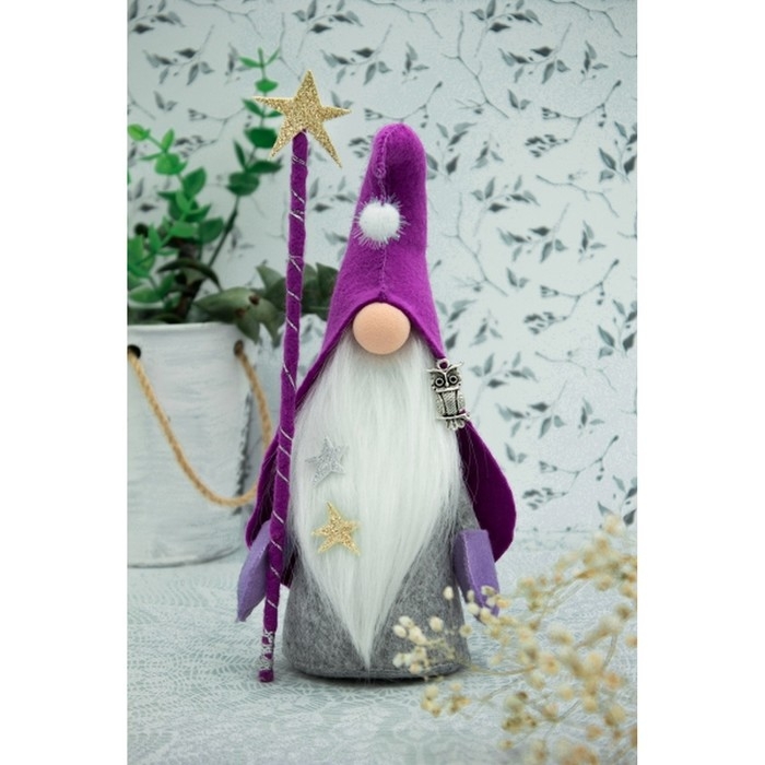 Набор для изготовления игрушки «Волшебный гном», рост — 17 см Набор для изготовления игрушки «Волшебный гном», рост — 17 см