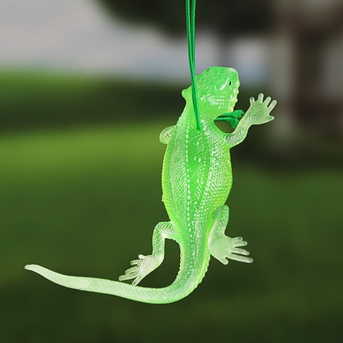Набор светящихся подвесок  Набор светящихся подвесок "Ящерица" 10х4.5см, 10шт (1259049)