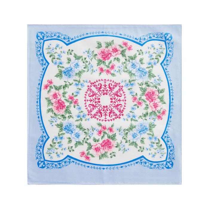 Платки носовые женские Этель  Платки носовые женские Этель "Летний день" 30*30 см, (набор 12 шт), рис. МИКС,100% хлопок