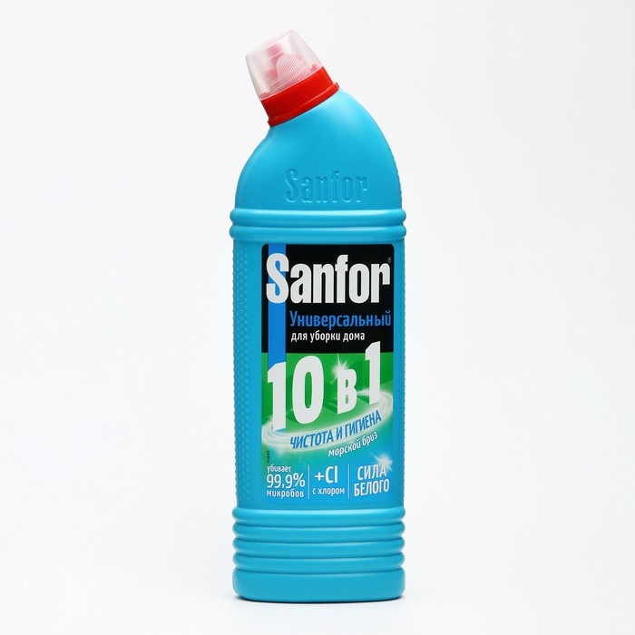 Универсал антимикробный гель  Универсал антимикробный гель "Sanfor" Морской бриз, 750мл