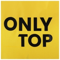 Ветровка ONLYTOP унисекс с сумкой black/yellow, р. 48