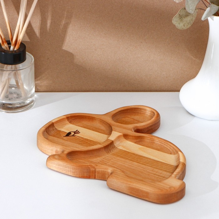 Пасхальный набор Adelica, менажница заяц, подставка для яиц 8 ячеек, d=20×1,8 см, термонаклейки 7 шт, берёза Пасхальный набор Adelica, менажница заяц, подставка для яиц 8 ячеек, d=20×1,8 см, термонаклейки 7 шт, берёза