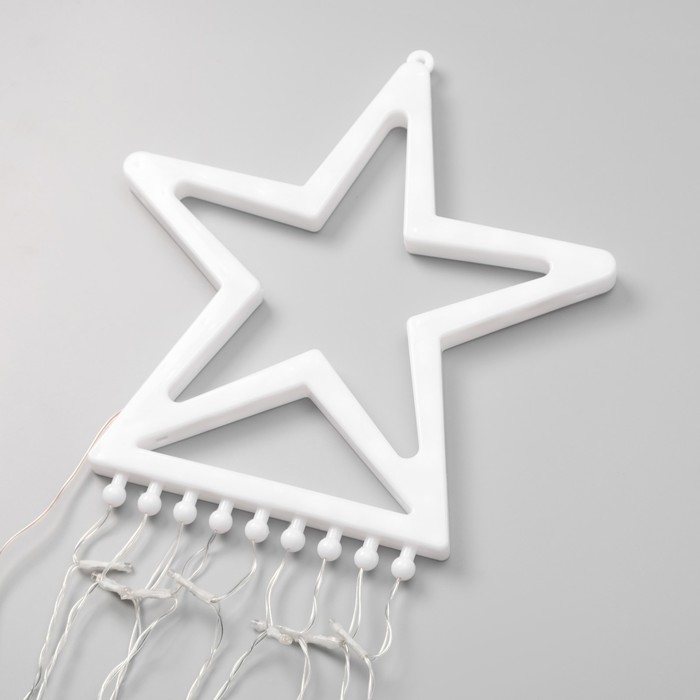 Светодиодная фигура «Комета» 3.5 м, пластик, 9 нитей, 220 В, свечение синее Светодиодная фигура «Комета» 3.5 м, пластик, 9 нитей, 220 В, свечение синее