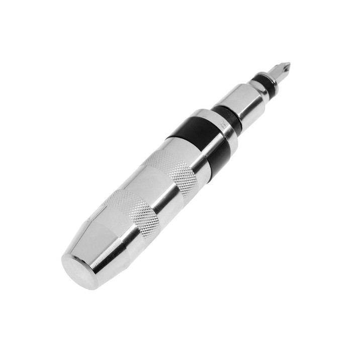 Отвертка ударно-поворотная ТУНДРА 1/2 Отвертка ударно-поворотная ТУНДРА 1/2", с битами 13 шт., реверс, метал. рукоятка, кейс