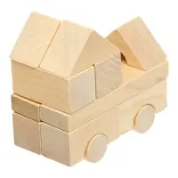 Строительный набор №3, 90 элементов (картонная коробка) И716