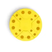 Горшок для рассады, 5 л, d=22 см, h=18 см, пластик, жёлтый, Greengo