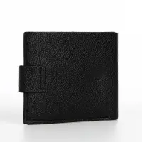 Портмоне мужское на магните, отдел для купюр, карт, монет, чёрное