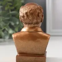 Бюст «Горбачёв», 10.5×6.5×5 см, бронза