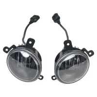 Фара светодиод, четкая свет.граница, 30W Бел, 105х90х95, кмпл 2 шт.