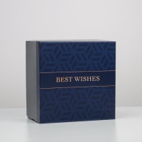 Коробка кондитерская, упаковка, Best Wishes 30 х 30 х 19 см