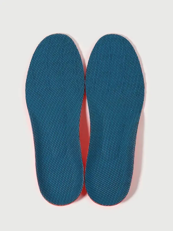 Стельки для обуви, универсальные, спортивные, р-р RU до 44 (р-р Пр-ля до 46), 28 см, пара, синий/красный