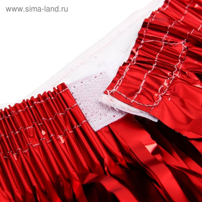 Юбка, 40 см, на липучке, цвет красный Юбка, 40 см, на липучке, цвет красный