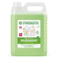 Кондиционер-ополаскиватель для белья Synergetic &laquo;Райский сад&raquo;, биоразлагаемый, гипоаллергенный,5 л
