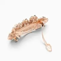 Заколка - автомат для волос QF &laquo;Моника&raquo;, ромашки завитки, 9 см