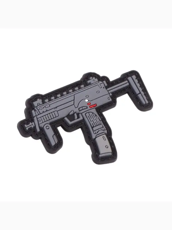 Шеврон на одежду &laquo;Автомат MP7&raquo;, на липучке, 8&times;5 см, разноцветный