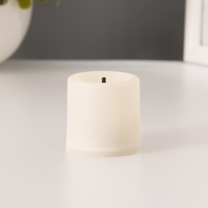 Светодиодная свеча, ночник LED RISALUX «Малая», 0.3 Вт, 4.9×4.9×5.5 см Светодиодная свеча, ночник LED RISALUX «Малая», 0.3 Вт, 4.9×4.9×5.5 см