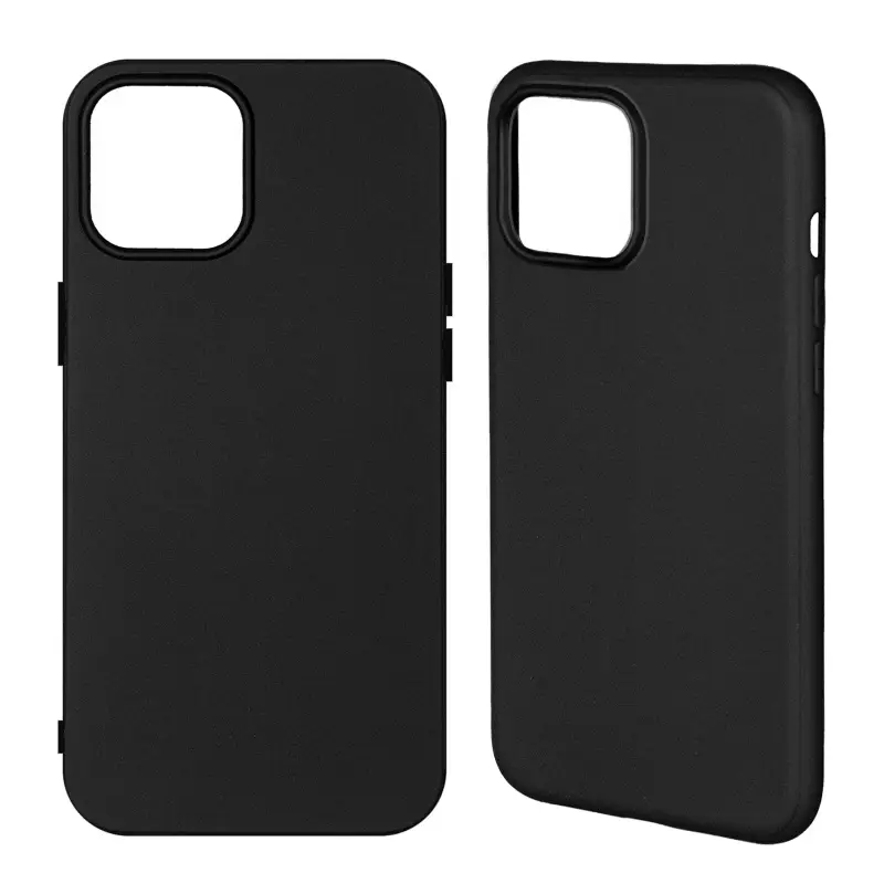 Чехол для iPhone 12 Pro Max TPU матовый черный