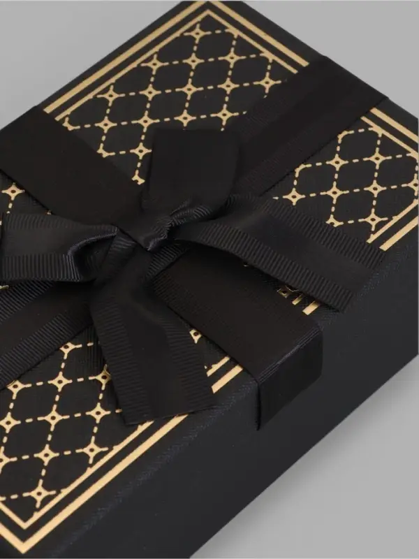 Набор подарочных коробок 3 в 1, с бантом, 23&times;16&times;9.5 см, 21&times;14&times;8 см, 19&times;12&times;6.5 см