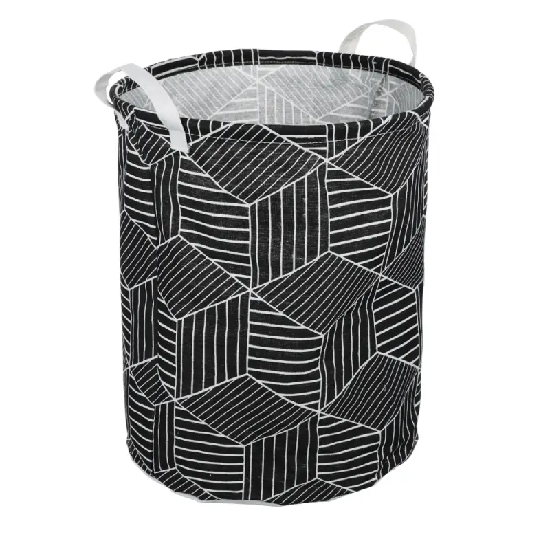 Корзина для белья с ручками тм VETTA Барселона, текстиль, 35х45см, 4 дизайна