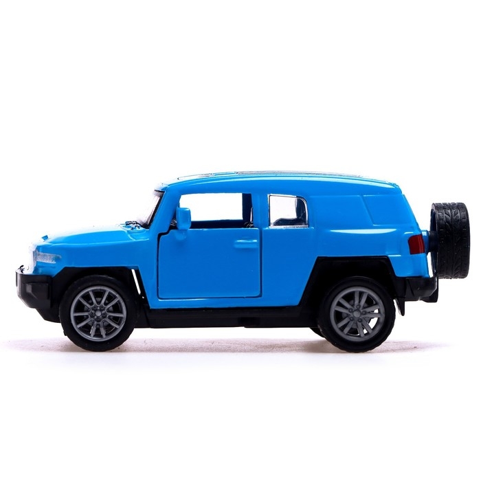 Машина металлическая «Крузер», 1:48, инерция, открываются двери, цвет синий Машина металлическая «Крузер», 1:48, инерция, открываются двери, цвет синий