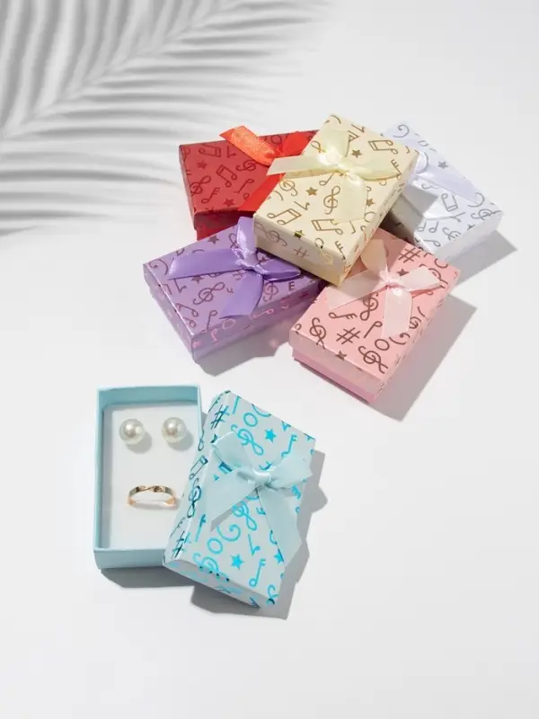 Набор коробочек подарочных 6 шт. под набор &laquo;Музыка&raquo;, 5&times;8, цвет МИКС (9901776)