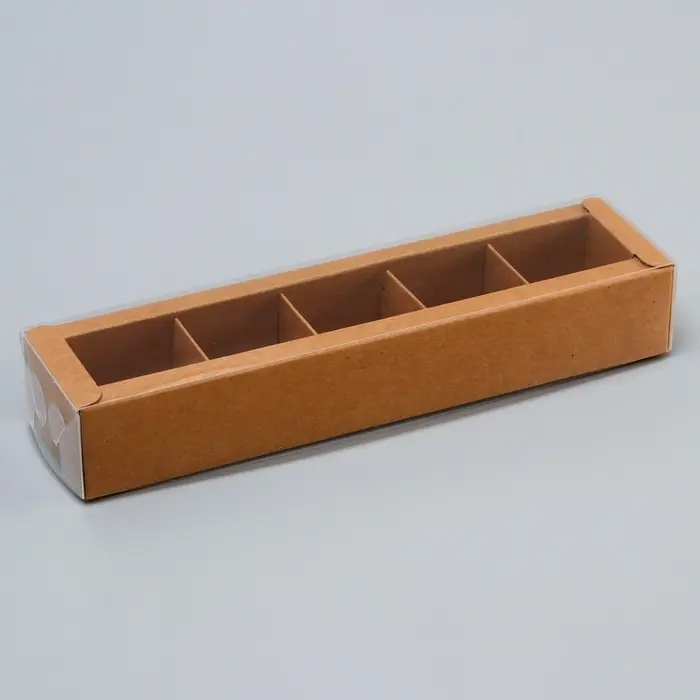 Коробка для 5 конфет, 22×5.5×3.5 см Коробка для 5 конфет, 22×5.5×3.5 см
