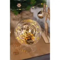 Флорариум &laquo;Натурель&raquo;, сфера, d=8 см, 17&times;15 см, стекло, прозрачный
