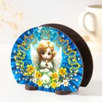 Салфетница  пасхальная №1, 12,8х10х5 см