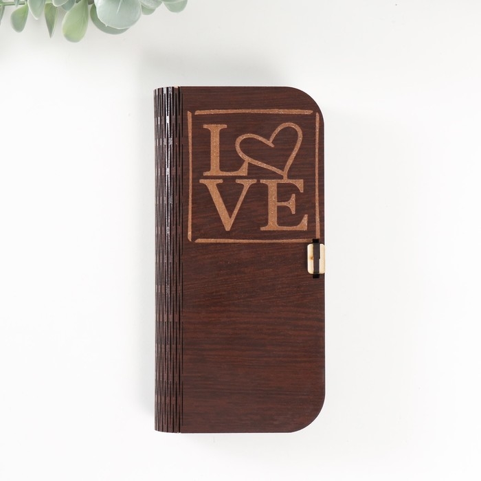 Шкатулка «Love» 17×8.5×3.5 см МИКС Шкатулка «Love» 17×8.5×3.5 см МИКС