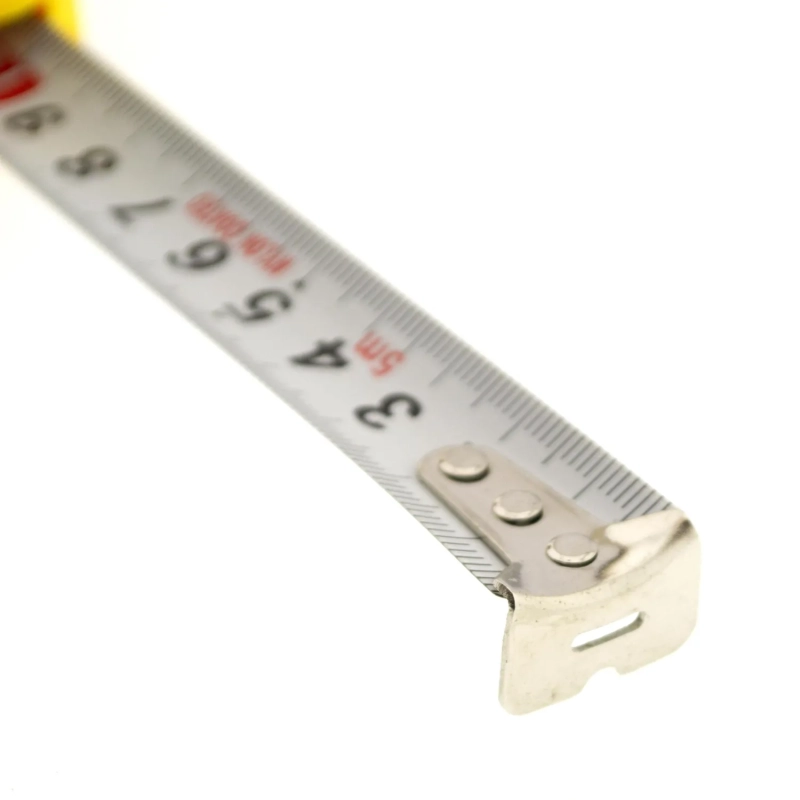 Рулетка обрезин.,серияСпринт, автостоп, нейлон,8мх25мм,ЧЕГЛОК (14-01-480)