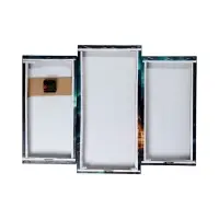 Часы-картина настенные, модульные &laquo;Северное сияние&raquo;, бесшумные, 58&times;78 см, триптих