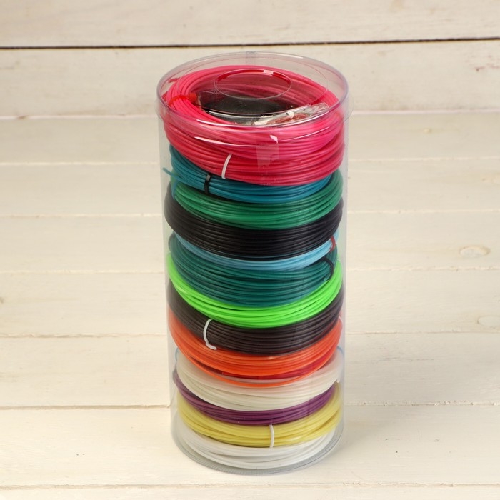 Комплект в тубусе 3Д ручка с дисплеем розовая + пластик ABS 15 цветов по 10 метров Комплект в тубусе 3Д ручка с дисплеем розовая + пластик ABS 15 цветов по 10 метров