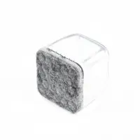 Накладка мебельная, прямоугольная CAPPIO, 20х30 мм, набор 12 шт