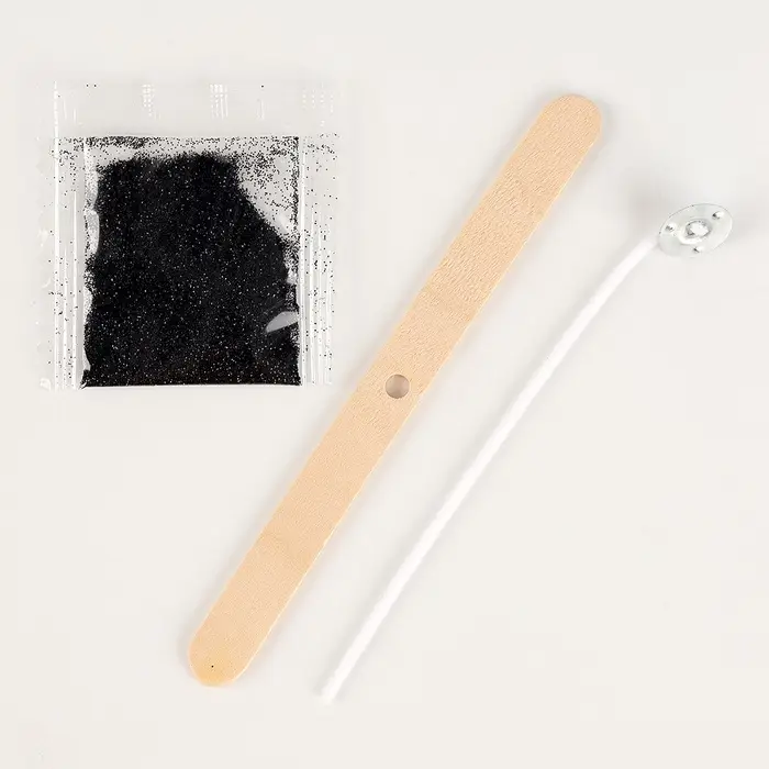 Свеча своими руками. Создание свечи &laquo;Черная гортензия&raquo;, набор для творчества