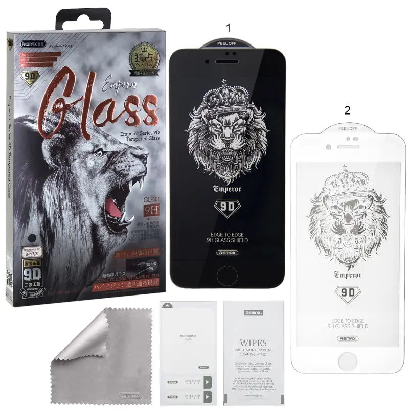 Защитное стекло iPh 7 9D Emperor Series GL-32 REMAX