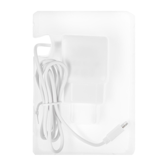Сетевое зарядное устройство Hoco C59A, 2 USB - 2.4 А, кабель Lightning 1 м, белый Сетевое зарядное устройство Hoco C59A, 2 USB - 2.4 А, кабель Lightning 1 м, белый