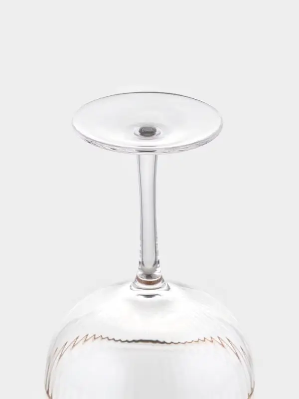 Набор бокалов для коктейлей Magistro &laquo;Орион&raquo;, 270 мл, 6 шт., 15&times;11.2 см, стекло, с золотой отводкой, прозрачный