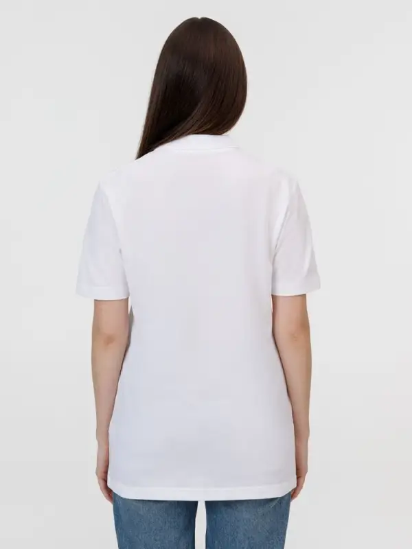 Рубашка поло унисекс Pulse, белая, размер M