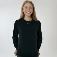 Свитшот Toima Kids 2.0, черный, 12 лет