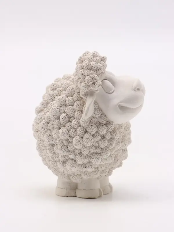 Фигурка декоративная &laquo;Баран Яша&raquo;, неокрашенная, 8&times;6 см, белая