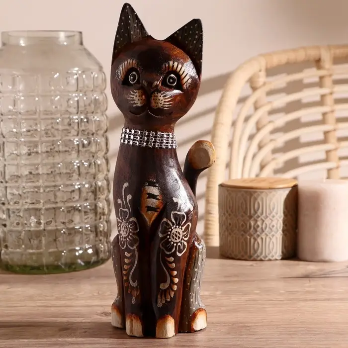 Сувенир дерево "Кошка" 30 см Сувенир дерево "Кошка" 30 см