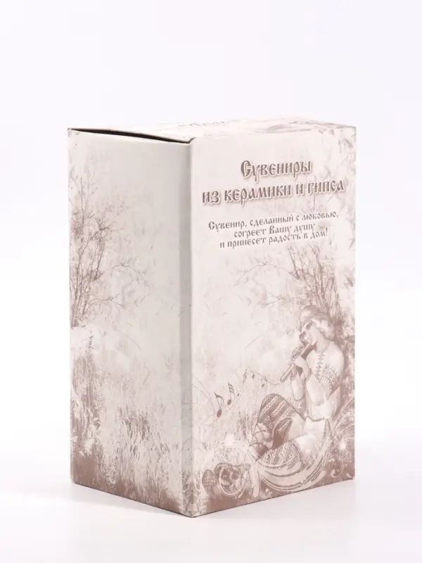 Копилка для денег &laquo;Коза-Дереза&raquo;, 12.5&times;11&times;25 см, золото
