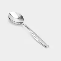 Ложка чайная  "Силуэт" (тонколистовая) б/н