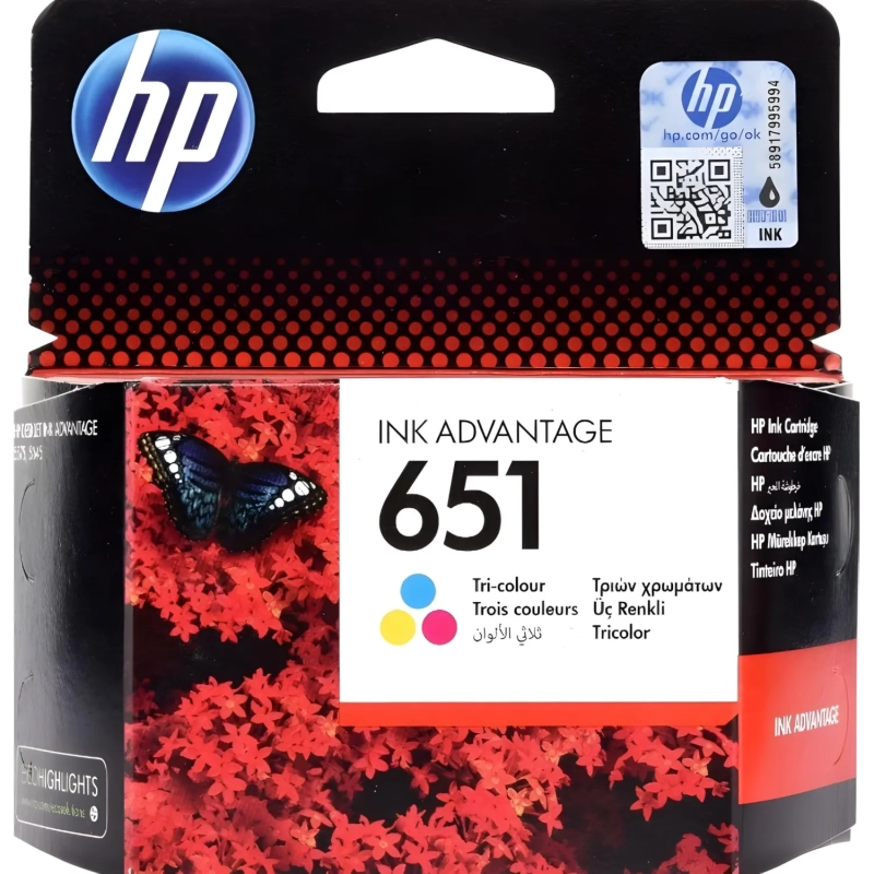 Картридж струйный HP 651 C2P11AE CMY цв. для DJ 5575
