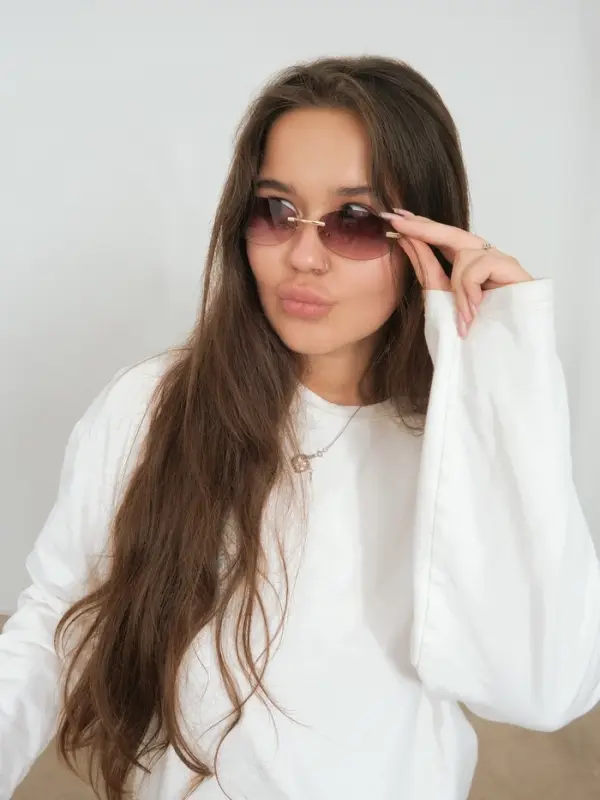 Очки солнцезащитные &laquo;OneSun. Овал&raquo;, uv 400, футляр, салфетка