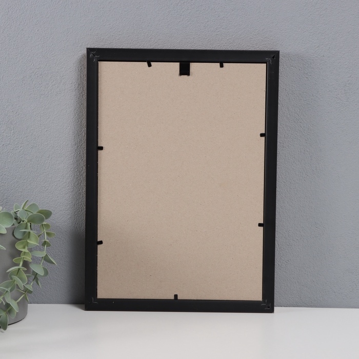 Фоторамка пластик Фоторамка пластик "Пиксель" 21х30 см, золото