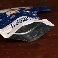 Пакет подарочный новогодний, с zip - lock застежкой, 15&times;24.5 см