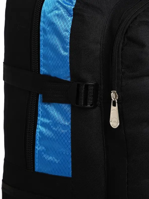 Рюкзак туристический 37 л, с увеличением, карманами, синий